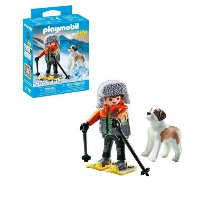 Figura senderista con san bernardo playmobil my life 2 Figura senderista con san bernardo playmobil my life 2