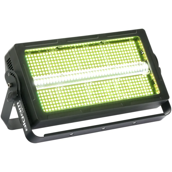 ALGAMLIGHT BLZ STROBE Proyector Estroboscópico 8 Zonas RGBW 640 LED + 80 LED Blanco Potente para Eventos Escenarios Clubs
