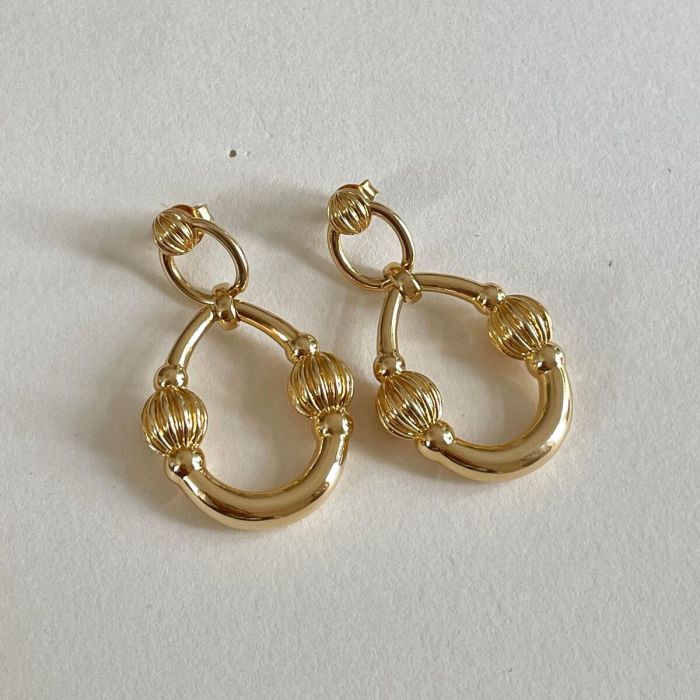 Pendientes Mujer 24KAE 424113Y Dorado