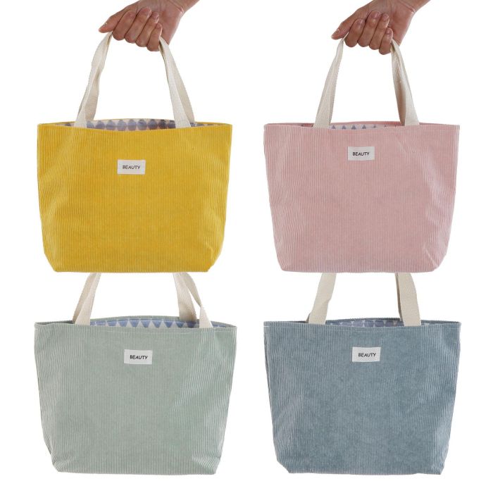 Bolsa Corduroy Amarilla Versa 9X22CM (2 Unidades) 2 Bolsa Corduroy Amarilla Versa 9X22CM (2 Unidades) 2