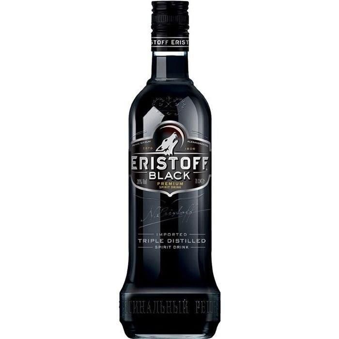 Eristoff Vodka Negro 70 cl - 18 °