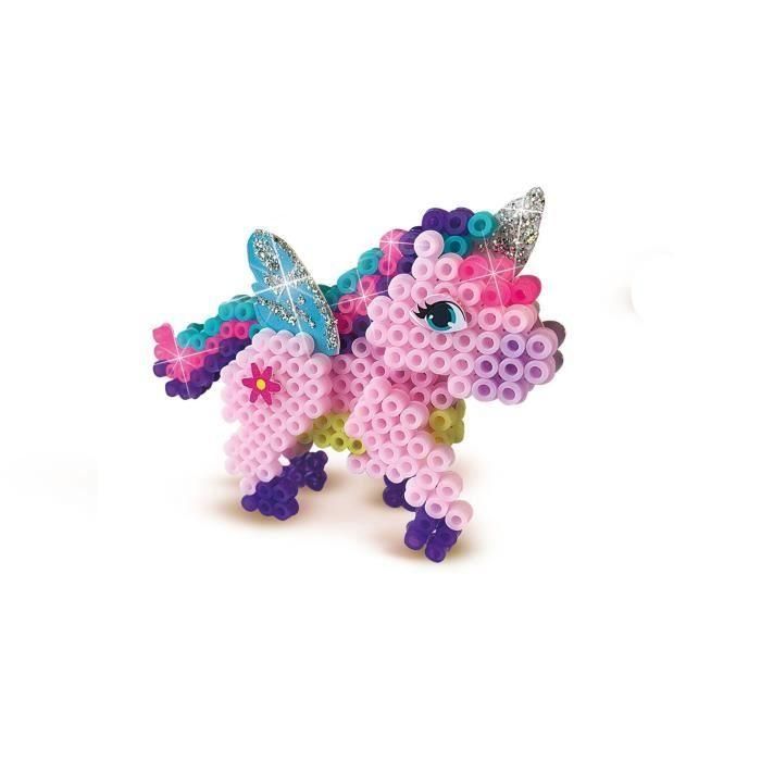 Perlas para planchar - Unicornios - SES CREATIVE - Crea magníficos unicornios en 3D. 4 Perlas para planchar - Unicornios - SES CREATIVE - Crea magníficos unicornios en 3D. 4