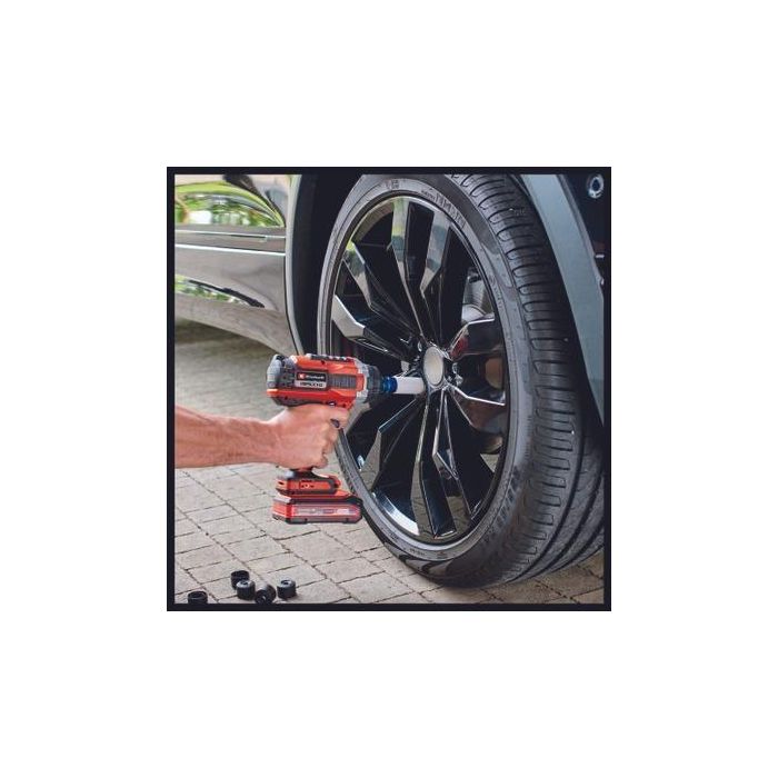 Einhell IMPAXXO 18/400 Destornillador de Impacto a Batería 18V Sin Escobillas 400 Nm 8 Einhell IMPAXXO 18/400 Destornillador de Impacto a Batería 18V Sin Escobillas 400 Nm 8