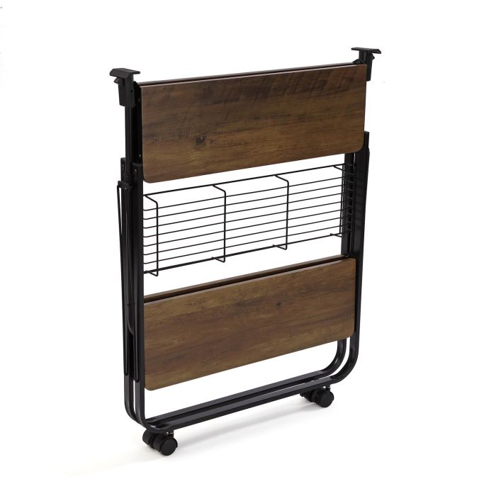 Carro Plegable C/Ruedas Negro Versa 40X70CM 6 Carro Plegable C/Ruedas Negro Versa 40X70CM 6