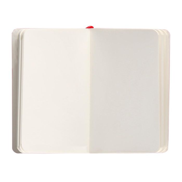 Cuaderno Con Gomilla Antartik Notes Tapa Blanda A6 Hojas Lisas Rojo 100 Hojas 80 gr Fsc 7