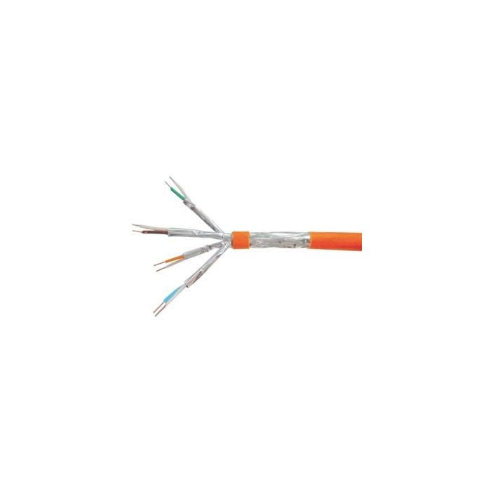 Equip Instal.Kab Cat7 S/FTP 4P23 200.00m orange LSZH