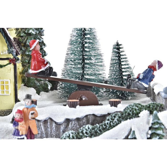 Casa Navidad Tradicional DKD Home Decor Multicolor 14.5 x 16.5 x 24 cm (2 Unidades) 3 Casa Navidad Tradicional DKD Home Decor Multicolor 14.5 x 16.5 x 24 cm (2 Unidades) 3