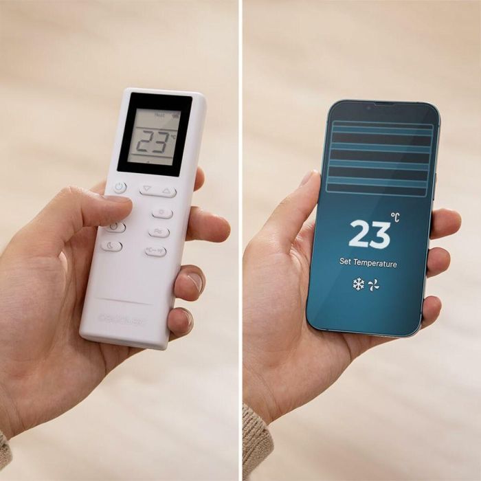 Aire Acondicionado Portátil Cecotec ForceClima 12800 Soundless Heating Connected A 1340 W Blanco 5 Aire Acondicionado Portátil Cecotec ForceClima 12800 Soundless Heating Connected A 1340 W Blanco 5