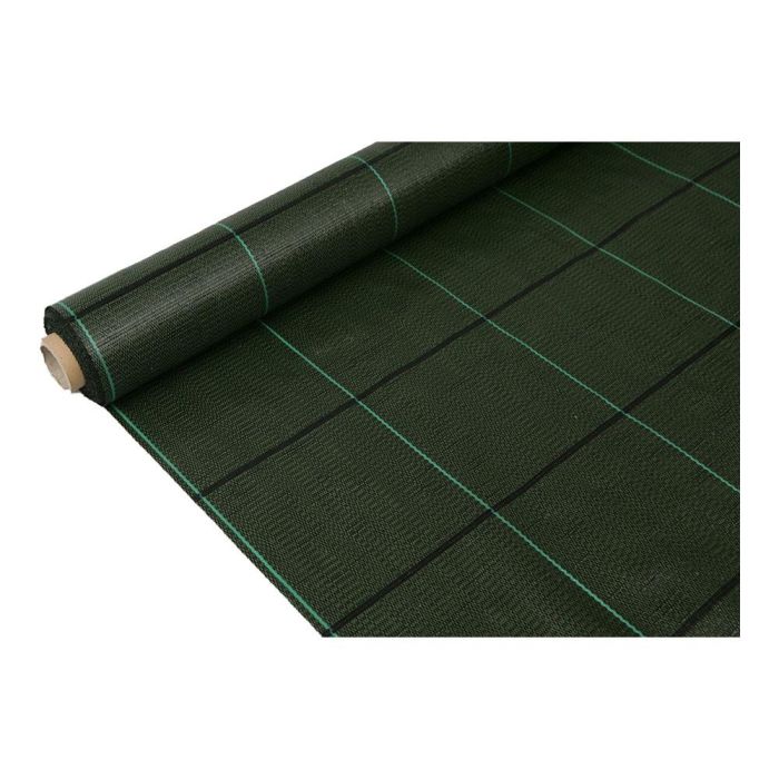 Malla antihierba 100 gr/m² 1 x 100 m color verde Malla antihierba 100 gr/m² 1 x 100 m color verde