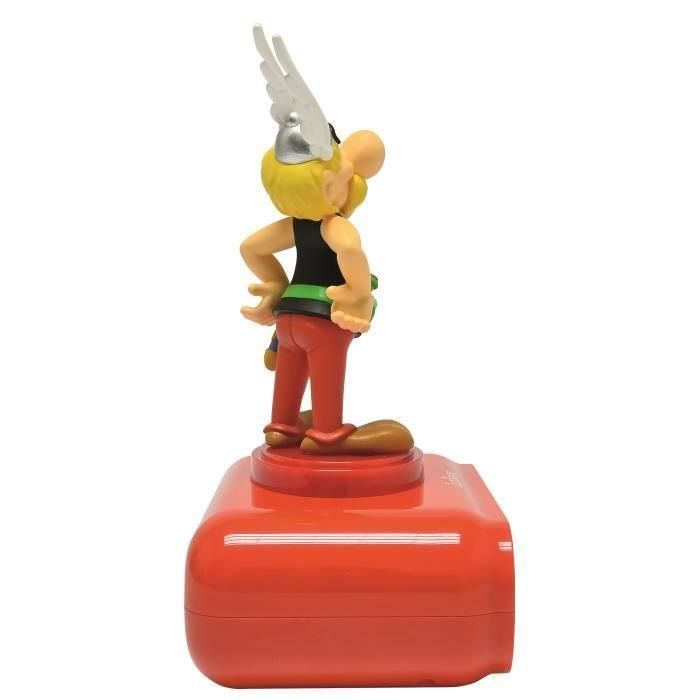 Lexibook LEX3380743110981 Despertador Digital Infantil Astérix con Luz Nocturna y Sonido 3D 2