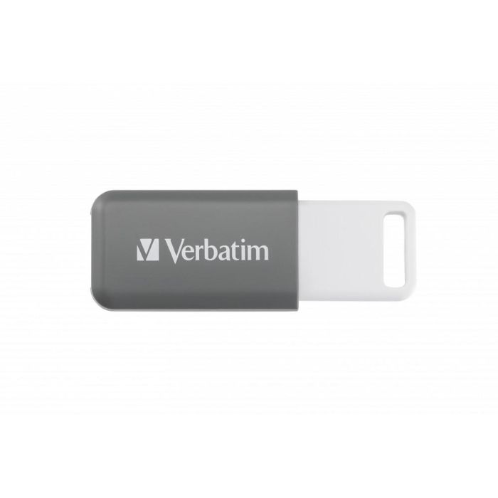 Verbatim V DataBar USB 2.0 128GB - Pendrive Gris 0 Verbatim V DataBar USB 2.0 128GB - Pendrive Gris 0