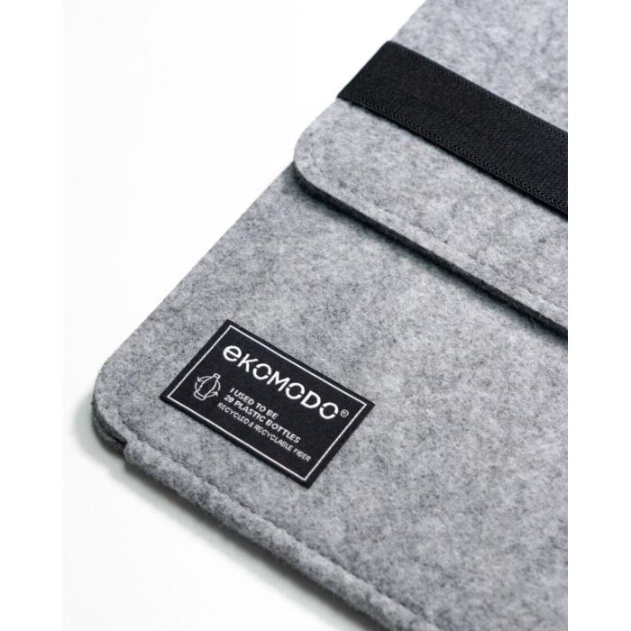 EKOMODO HR-013 Funda Ecológica HAZI para Portátil / Tablet 15" (38,1 cm) Diseño Minimalista, Negro / Gris 1 EKOMODO HR-013 Funda Ecológica HAZI para Portátil / Tablet 15" (38,1 cm) Diseño Minimalista, Negro / Gris 1
