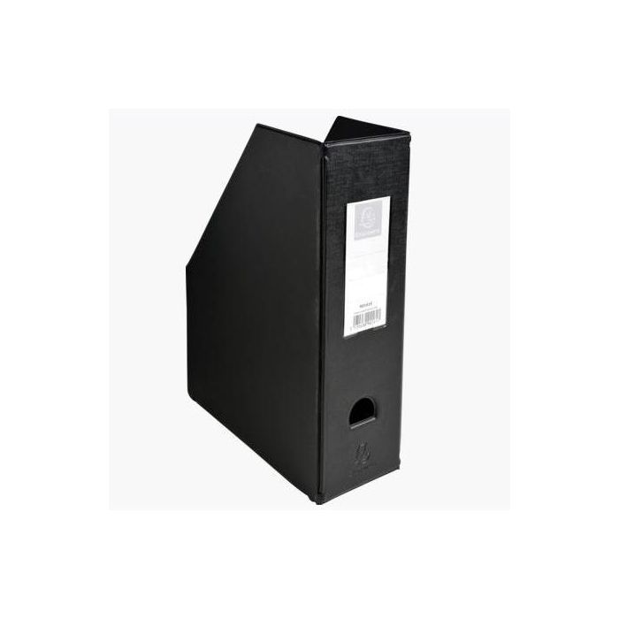 Exacompta Revistero Lomo 100 mm A4 Carton Forrado De Plastico Pp Negro Exacompta Revistero Lomo 100 mm A4 Carton Forrado De Plastico Pp Negro