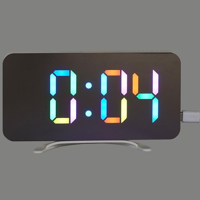 Reloj Despertador Led Espejo Be Mix 6