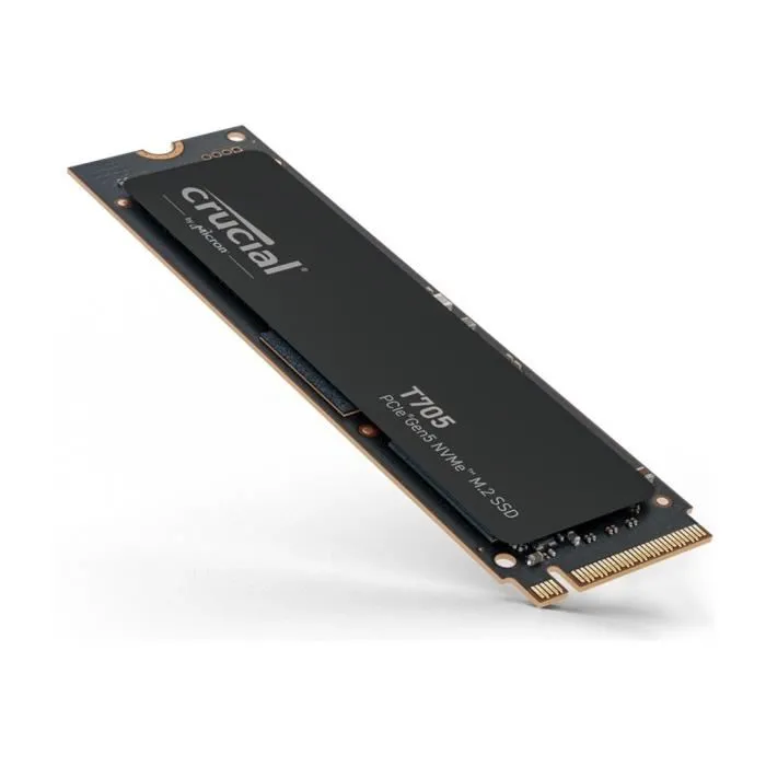 Crucial SSD M.2 1TB T705 NVMe PCIe 5.0 x 4 13600 MB/s Lectura 10200 MB/s Escritura 1