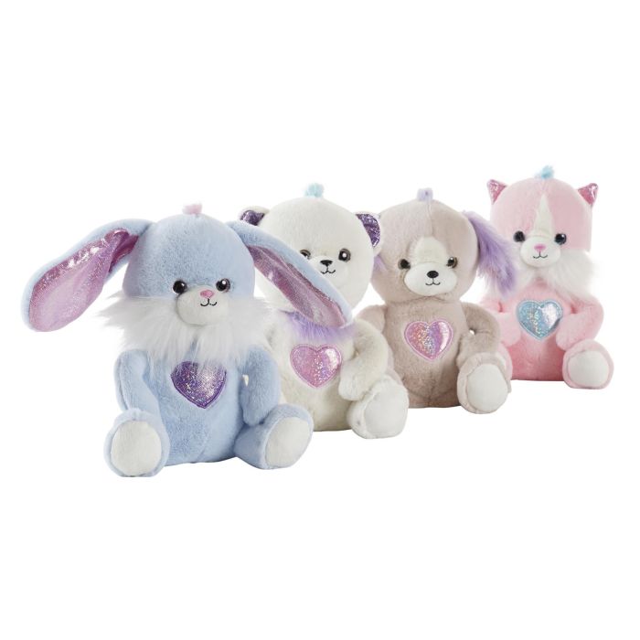 DKD Home Decor Peluche Niños Animales Poliéster Surtido 14x14x20 cm - Pack 8 Unidades 1 DKD Home Decor Peluche Niños Animales Poliéster Surtido 14x14x20 cm - Pack 8 Unidades 1