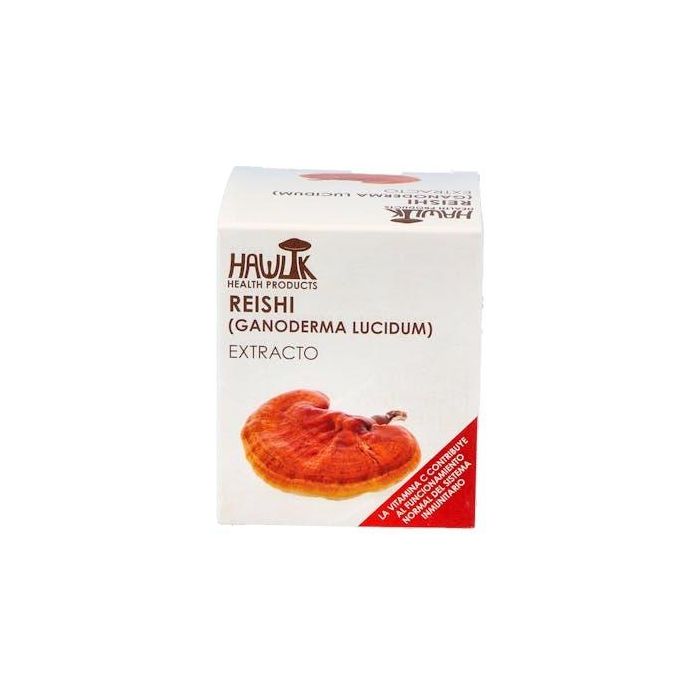 HAWLIK Reishi Extracto Puro 60 Vcaps. Hongo con Vitamina C para el Sistema Inmune