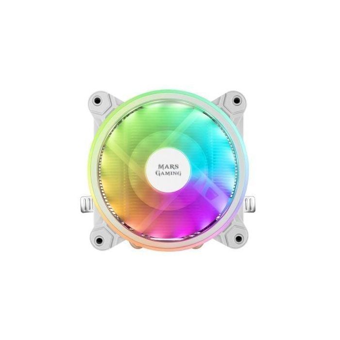 Mars Gaming MCPU220 Disipador CPU 12cm con Iluminación ARGB Dual 140W TDP Perfil Bajo Universal Intel/AMD Blanco 1 Mars Gaming MCPU220 Disipador CPU 12cm con Iluminación ARGB Dual 140W TDP Perfil Bajo Universal Intel/AMD Blanco 1