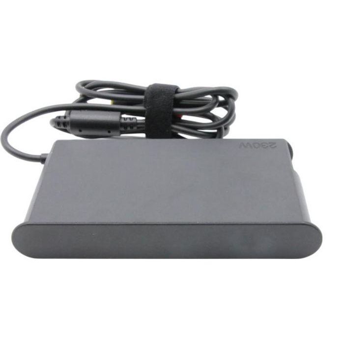 Lenovo 230W AC adapter for Lenovo laptops, 20V output, Slim Tip connector, compatible with ThinkPad and IdeaPad models. 1 Lenovo 230W AC adapter for Lenovo laptops, 20V output, Slim Tip connector, compatible with ThinkPad and IdeaPad models. 1
