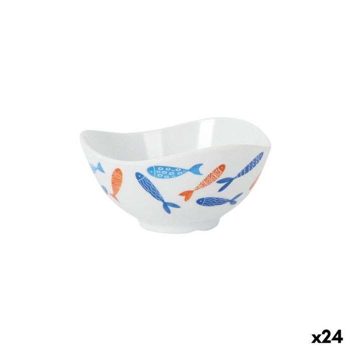 Bol para Aperitivos La Mediterránea Peces 12 cm (24 Unidades) Bol para Aperitivos La Mediterránea Peces 12 cm (24 Unidades)