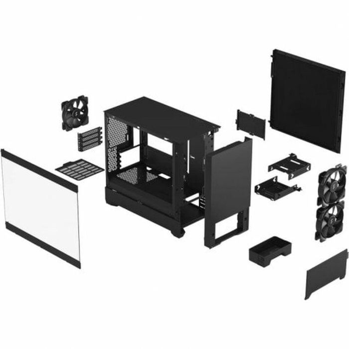 Caja Semitorre ATX Fractal Negro 1