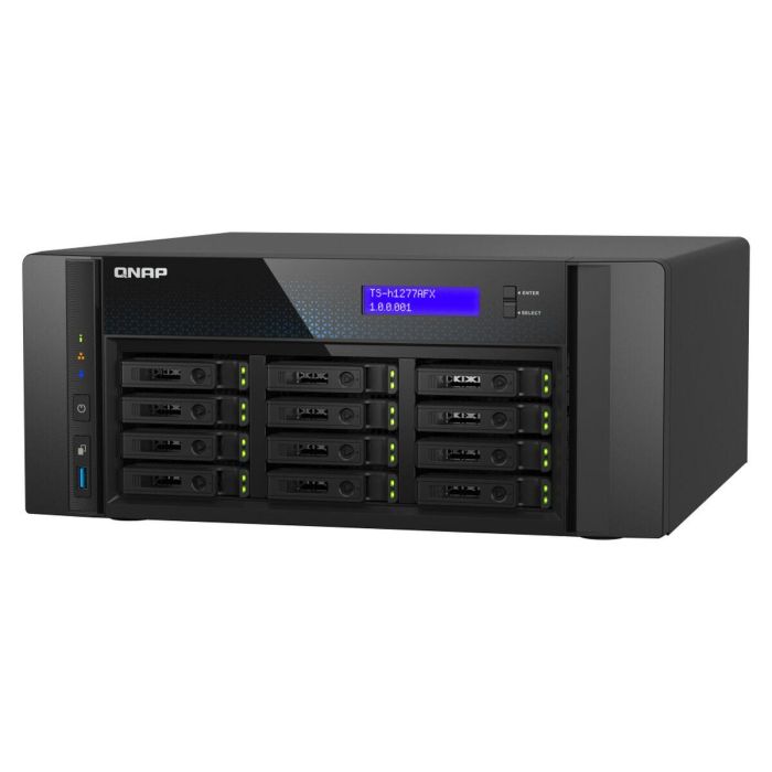 Almacenamiento en Red NAS Qnap TS-H1277AFX-R7-32G Negro 2 Almacenamiento en Red NAS Qnap TS-H1277AFX-R7-32G Negro 2