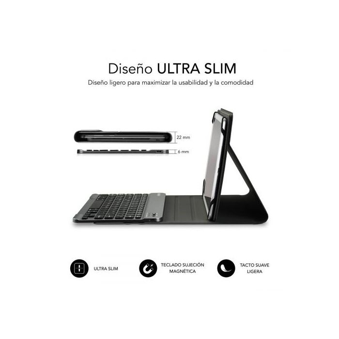 SUBBLIM Funda Tablet KEYTAB PRO BLUETOOTH 10,1" Black 1 SUBBLIM Funda Tablet KEYTAB PRO BLUETOOTH 10,1" Black 1