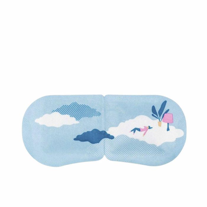 Steambase DAILY EYEMASK Mascarilla de Vapor Relajante Fleecy Cloud con Agua Termal y Aroma de Nubes 1 unidad