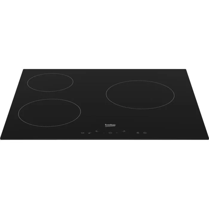 Beko Placa Vitrocerámica HIC63400 3 Fuegos 60 cm 1