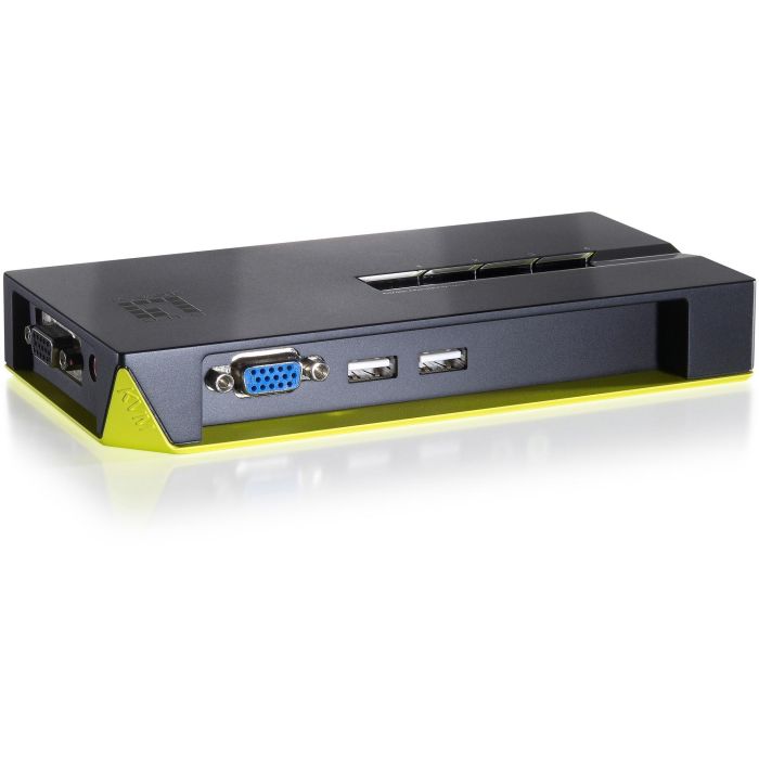 KVM Switch 4-Fach | VGA + 2xUSB Level One 0 KVM Switch 4-Fach | VGA + 2xUSB Level One 0