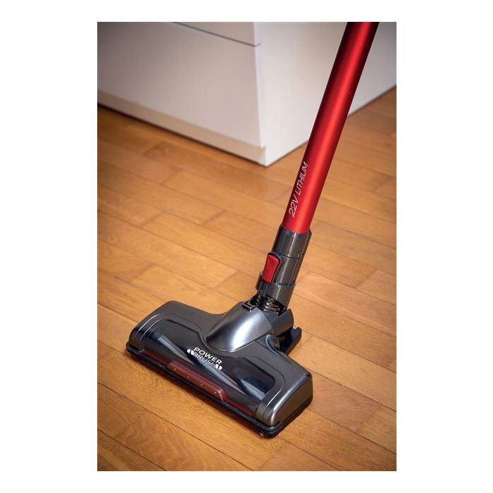 Ariete 2707 Aspirador Escoba Sin Cable 2 en 1 22V Litio, Inalámbrico, con Cepillo Motorizado LED y 3 Niveles de Filtración 6 Ariete 2707 Aspirador Escoba Sin Cable 2 en 1 22V Litio, Inalámbrico, con Cepillo Motorizado LED y 3 Niveles de Filtración 6