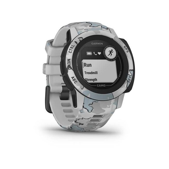 Garmin Instinct 2S Camo Edition Reloj inteligente GPS con monitor de frecuencia cardíaca y seguimiento de actividad, resistente al agua 10 ATM, 50 días de batería 4 Garmin Instinct 2S Camo Edition Reloj inteligente GPS con monitor de frecuencia cardíaca y seguimiento de actividad, resistente al agua 10 ATM, 50 días de batería 4