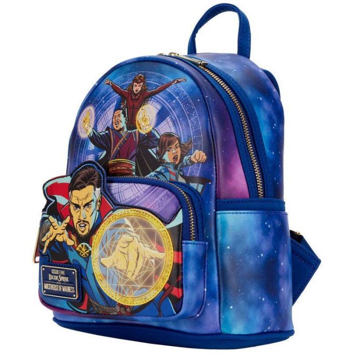 Loungefly Mochila Funko Marvel Doctor Strange Multiverso Mini Backpack 1 Loungefly Mochila Funko Marvel Doctor Strange Multiverso Mini Backpack 1