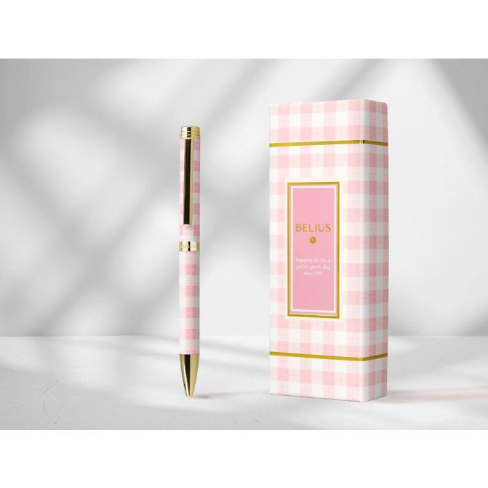Roller Belius Perfect Picnic Day Aluminio Color Rosa Dorado Tinta Color Negro Caja De Diseño 1 Roller Belius Perfect Picnic Day Aluminio Color Rosa Dorado Tinta Color Negro Caja De Diseño 1