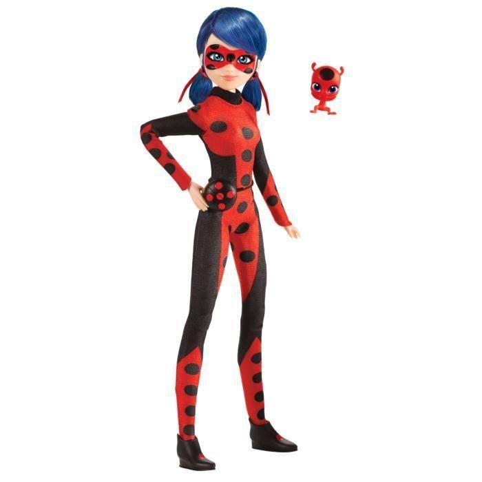 Bandai Miraculous Muñeca Ladybug Maniquí Articulada 26 cm con Traje Original, Ropa Removible y Cabello Estilizable 2 Bandai Miraculous Muñeca Ladybug Maniquí Articulada 26 cm con Traje Original, Ropa Removible y Cabello Estilizable 2
