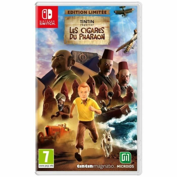 Tintín Reportero: Los Cigarros del Faraón - Juego de Nintendo Switch - Edición limitada