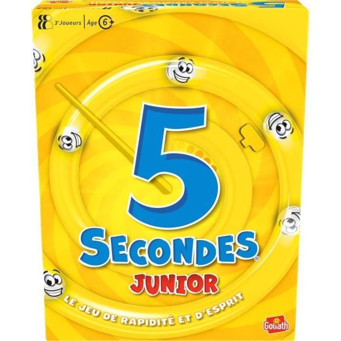 Goliath Juego Secondes Junior GOL8720077349728 Juego Divertido y Rápido A Partir de 6 Años 2