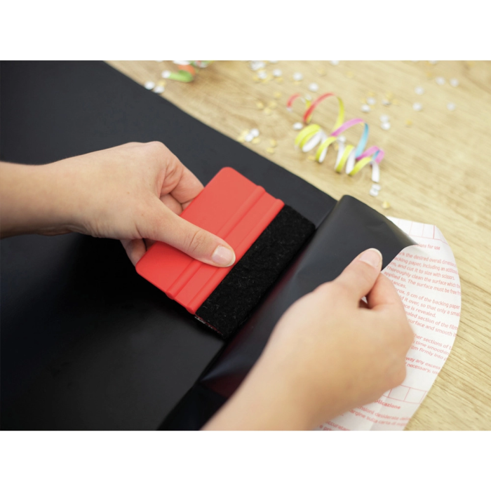 D-c-fix Rollo Adhesivo Negro Mate, Papel Autoadhesivo para Manualidades y Bricolaje, 45 cm Ancho x 15 m Largo 3 D-c-fix Rollo Adhesivo Negro Mate, Papel Autoadhesivo para Manualidades y Bricolaje, 45 cm Ancho x 15 m Largo 3