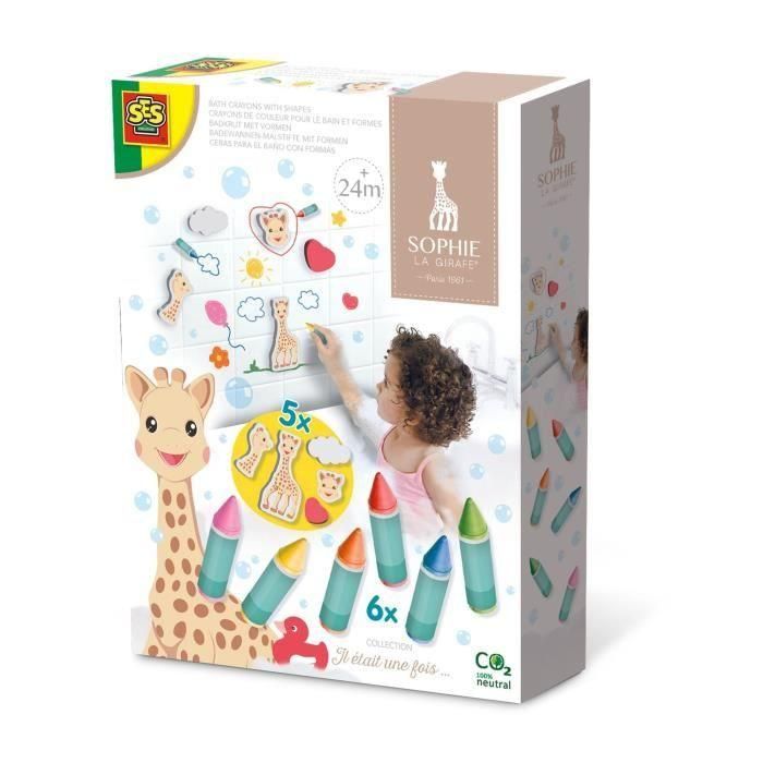 Sophie La Girafe - lápiz de color para baño y formas Sophie La Girafe - lápiz de color para baño y formas