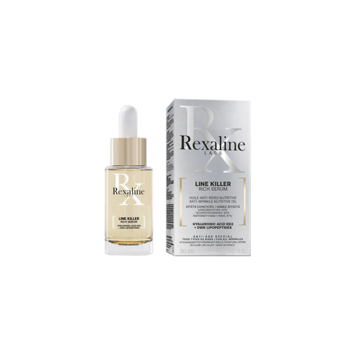 Rexaline Serum LINE KILLER Detoxificante Antiarrugas para Piel Madura y Seca 30 ml