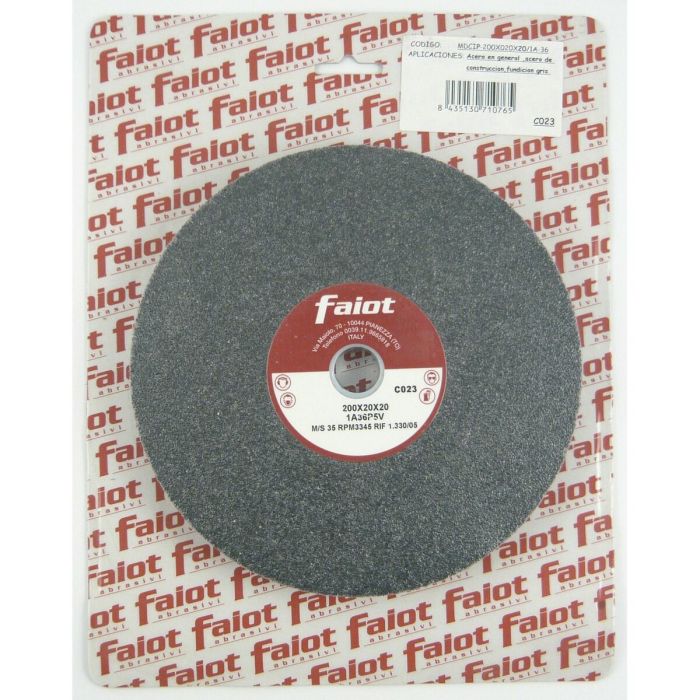 Muela abrasiva FAIOT 1A-36 150 mm Gris 1 Muela abrasiva FAIOT 1A-36 150 mm Gris 1