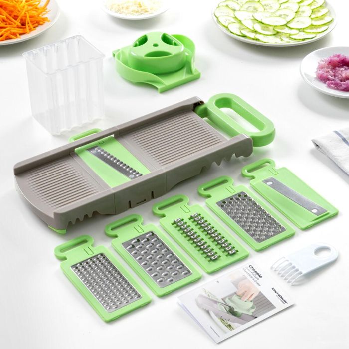 Mandolina-Rallador Plegable 6 en 1 Choppie InnovaGoods 8 Mandolina-Rallador Plegable 6 en 1 Choppie InnovaGoods 8
