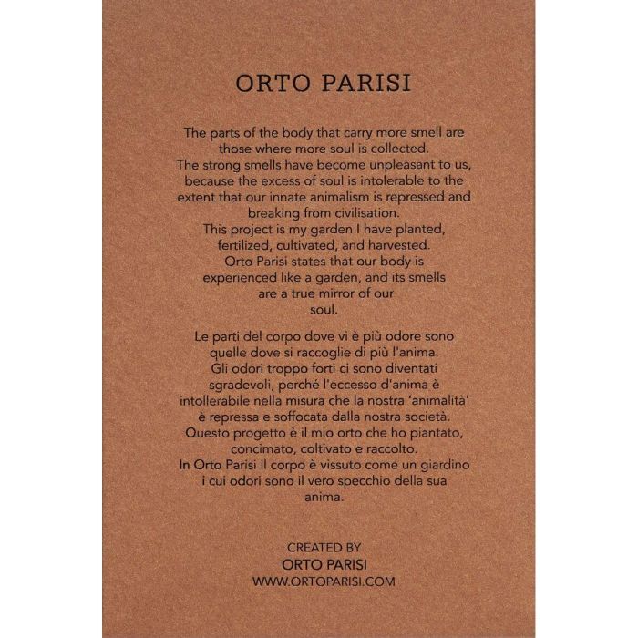 Orto Parisi STERCUS PARFUM Eau de Parfum Vaporizador 50 ml - Fragancia Intrigante y Singular 7 Orto Parisi STERCUS PARFUM Eau de Parfum Vaporizador 50 ml - Fragancia Intrigante y Singular 7