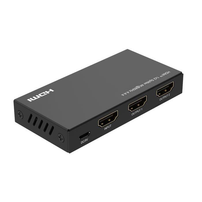 MicroConnect 4K@60Hz HDMI Splitter 1x2, 4:4:4 1