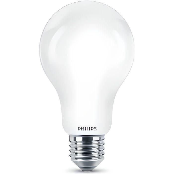 Bombilla standard led e27 17,5w 2452lm 4000k luz dia ø7,5x12,1cm. philips