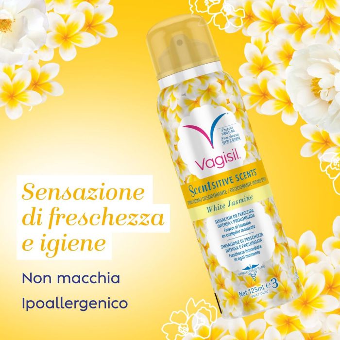 Spray Íntimo Femenino Vagisil Essenza Delicata 125 ml 1
