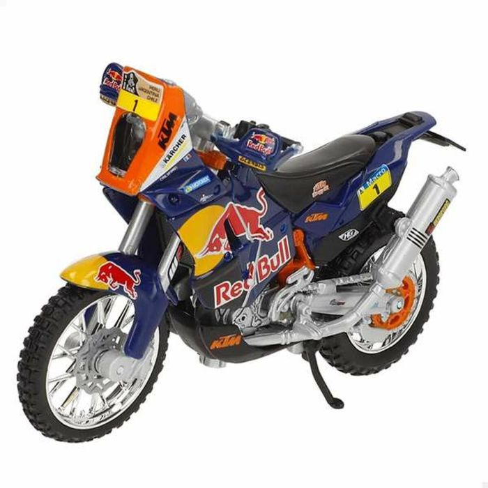 Moto metal burago wrb ktm cross escala 1:18 1 Moto metal burago wrb ktm cross escala 1:18 1