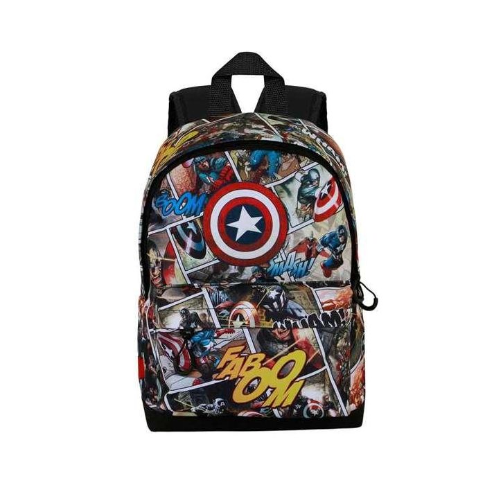 Karactermania Mochila Pequeña HS FAN Capitán América Comic 25 x 15 x 35 cm Ripstop 2 Karactermania Mochila Pequeña HS FAN Capitán América Comic 25 x 15 x 35 cm Ripstop 2