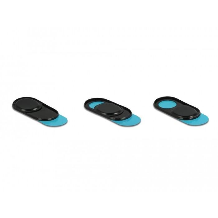 DELOCK Webcam Abdeckung fr Notebook Tablet und Smartphone 3 Stck 1 DELOCK Webcam Abdeckung fr Notebook Tablet und Smartphone 3 Stck 1