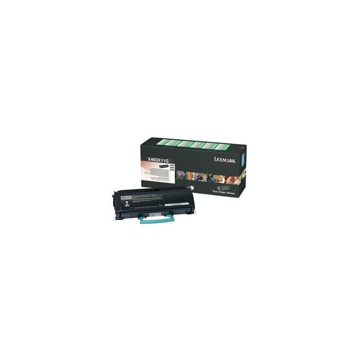 Lexmark X463X11G Toner Original Negro de Alto Rendimiento para X46x, 15.000 Páginas